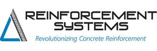 REINFORCEMENT SYSTEMS REVOLUTIONIZING CONCRETE REINFORCEMENT trademark