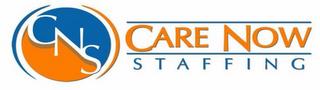 CNS CARE NOW STAFFING trademark