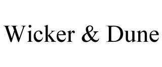 WICKER & DUNE trademark