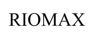 RIOMAX trademark