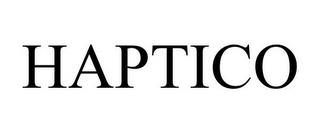 HAPTICO trademark