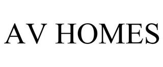 AV HOMES trademark