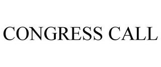 CONGRESS CALL trademark