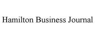 HAMILTON BUSINESS JOURNAL trademark