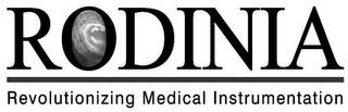 RODINIA REVOLUTIONIZING MEDICAL INSTRUMENTATION trademark