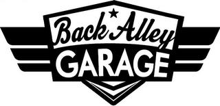 BACK ALLEY GARAGE trademark