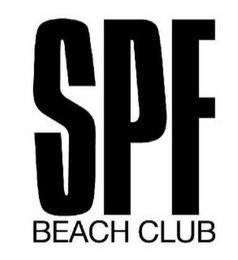 SPF BEACH CLUB trademark