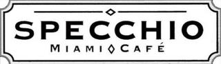 SPECCHIO MIAMI CAFE trademark