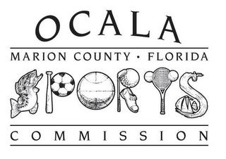 OCALA MARION COUNTY · FLORIDA SPORTS C O M M I S S I O N trademark