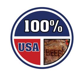 100% USA BEEF trademark