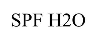 SPF H2O trademark