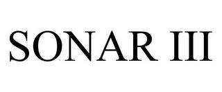 SONAR III trademark