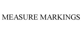 MEASURE MARKINGS trademark