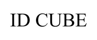 ID CUBE trademark