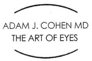 ADAM J. COHEN MD THE ART OF EYES trademark