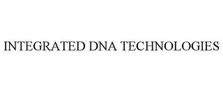 INTEGRATED DNA TECHNOLOGIES trademark