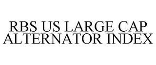 RBS US LARGE CAP ALTERNATOR INDEX trademark