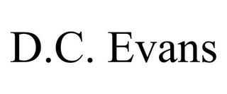 D.C. EVANS trademark