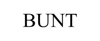 BUNT trademark