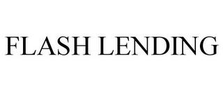 FLASH LENDING trademark