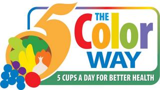 5 THE COLOR WAY 5 CUPS A DAY FOR BETTER HEALTH trademark