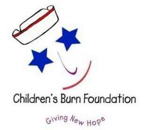 CHILDREN'S BURN FOUNDATION GIVING NEW HOPE trademark