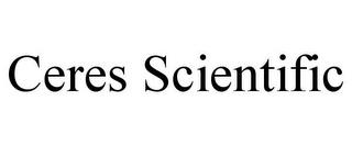 CERES SCIENTIFIC trademark