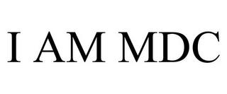 I AM MDC trademark