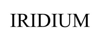 IRIDIUM trademark