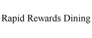 RAPID REWARDS DINING trademark