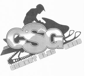 CSG COMBAT SLED GEAR trademark