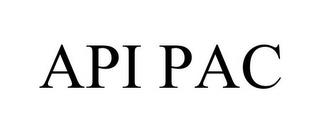 API PAC trademark