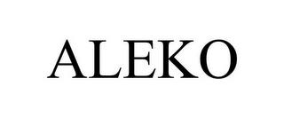 ALEKO trademark