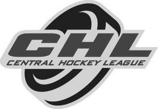 CHL CENTRAL HOCKEY LEAGUE trademark