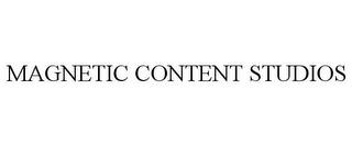 MAGNETIC CONTENT STUDIOS trademark