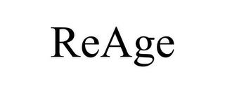 REAGE trademark