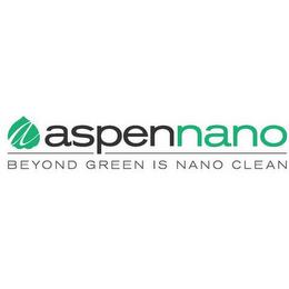 ASPENNANO BEYOND GREEN IS NANO CLEAN trademark