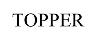 TOPPER trademark