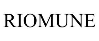 RIOMUNE trademark