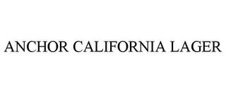 ANCHOR CALIFORNIA LAGER trademark