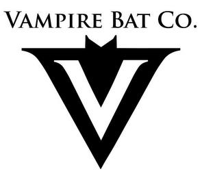 V VAMPIRE BAT CO. trademark