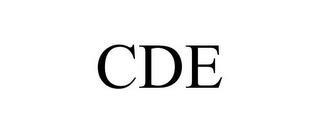 CDE trademark