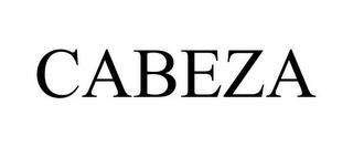 CABEZA trademark