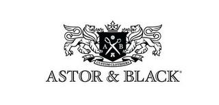 A B CUSTOM CLOTHIERS ASTOR & BLACK trademark