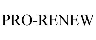 PRO-RENEW trademark