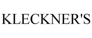 KLECKNER'S trademark