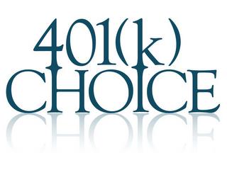 401(K) CHOICE trademark