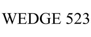 WEDGE 523 trademark