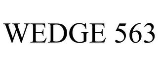 WEDGE 563 trademark