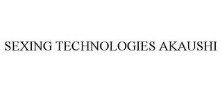 SEXING TECHNOLOGIES AKAUSHI trademark